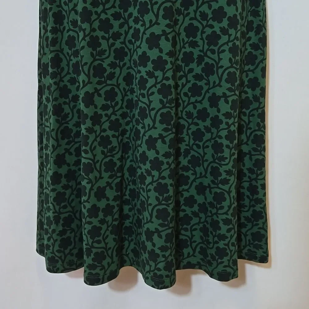 Boden Alexis Jersey Dress Suze 10 Long Tall‎ Enchanted Vines